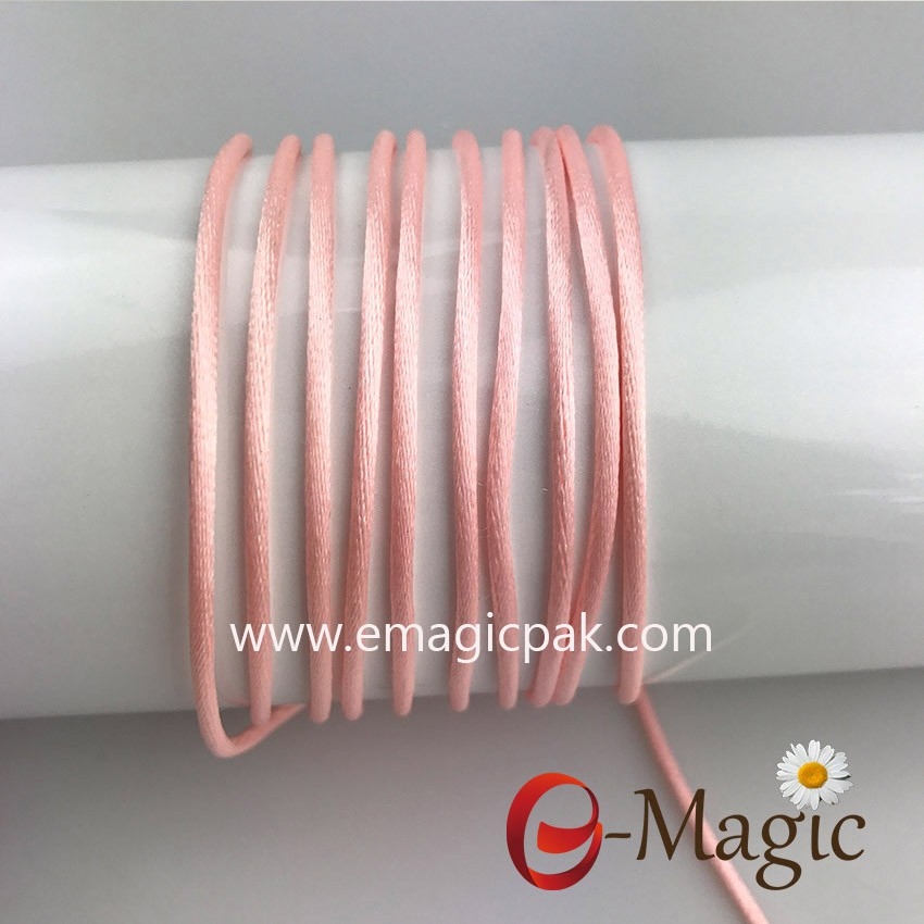 Shocking Pink 2mm nylon cord