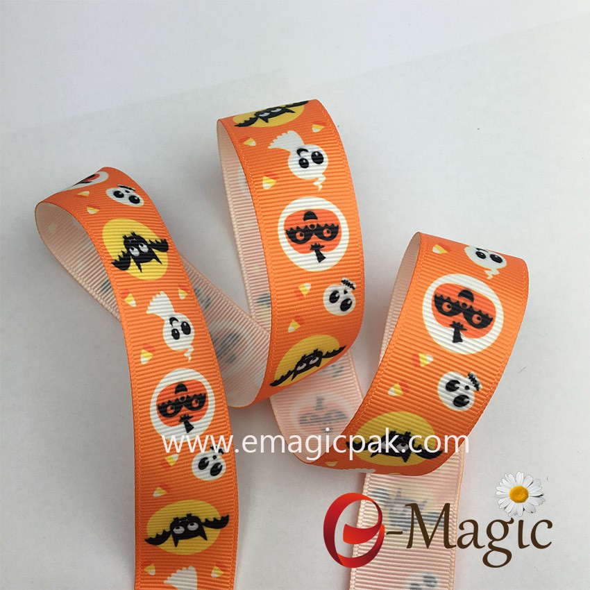 newest print halloween ribbon