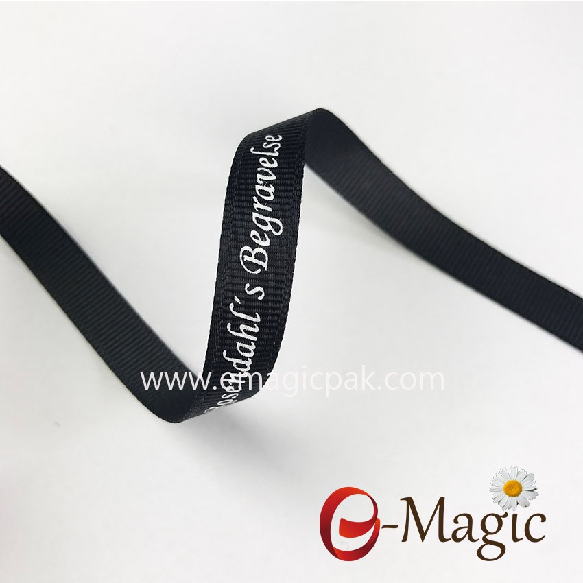 Good price Custom logo polyester printed ribbon