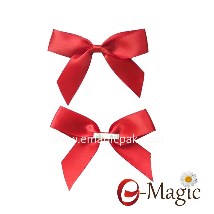 RB-031 Free-Samples-Custom-pre-tied-ribbon-bows