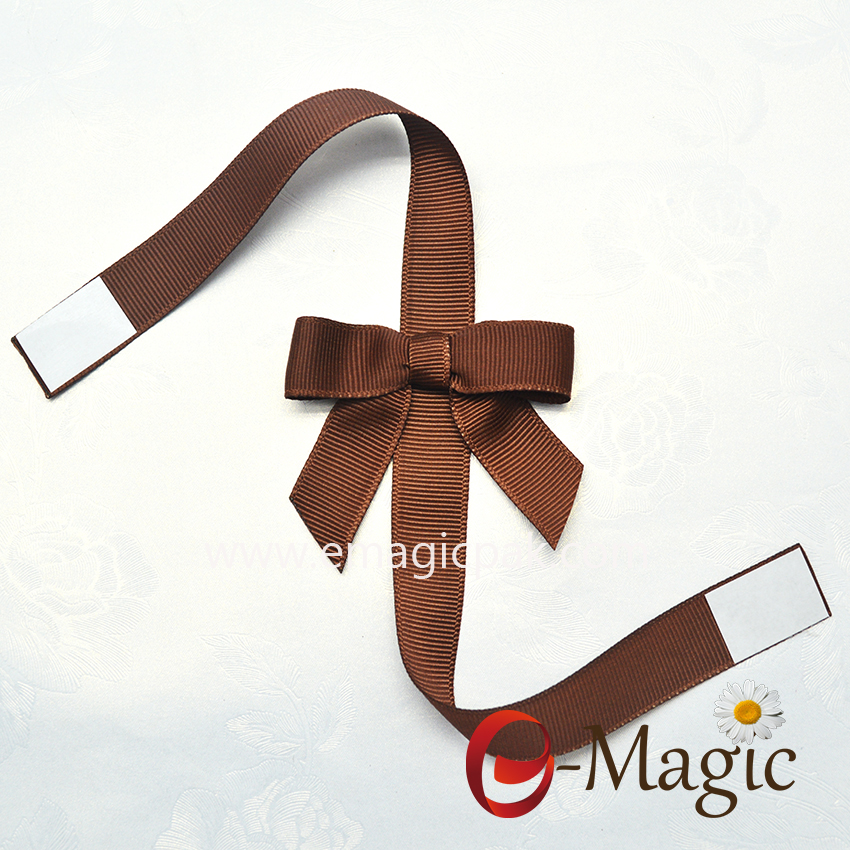 PB-033 Grosgrain Ribbon Vertical Packing Bow