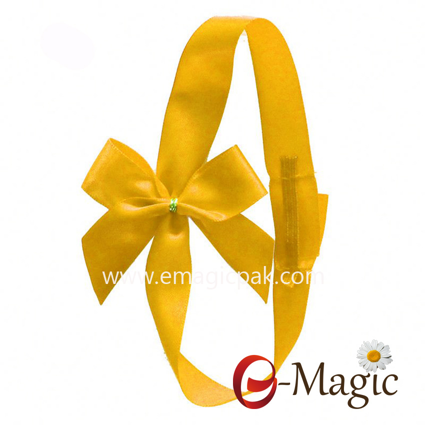 PB-047 high-quality-loop-elastic-ribbon-bow