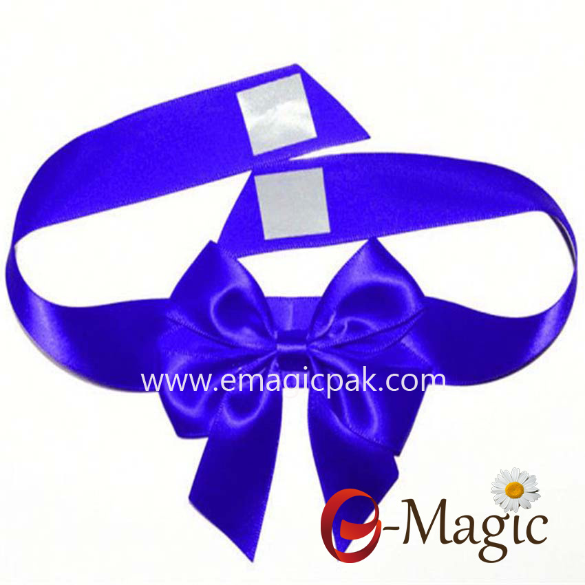 PB-044 pre-made-double-faced-adhesive-ribbon-bow