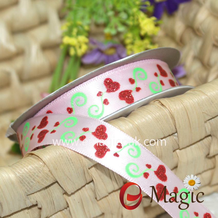 Valentines-01 2018 Newest Custom Printed Ribbon 