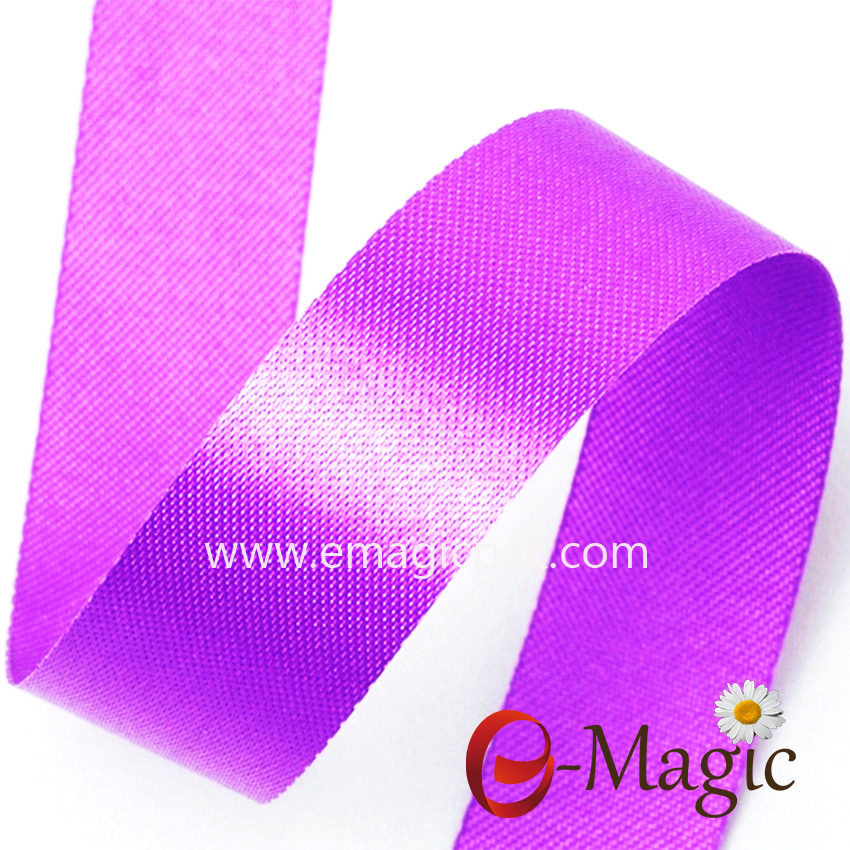 SSR1-016 polyester cutting edge satin ribbon for gift packaging