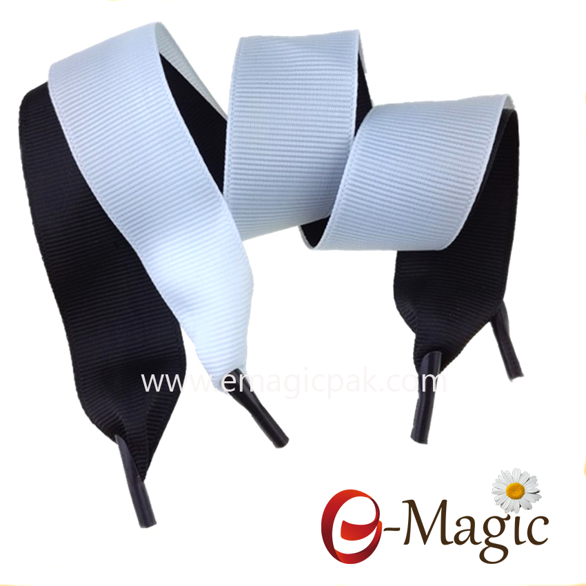 CT-02 Cheap grosgrain ribbon with clear plastic barbs,gift box shopping bag ribbon handle