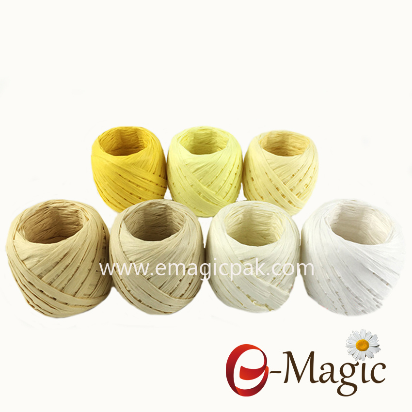 Best Selling Christmas Decoration Paper Raffia Ribbon