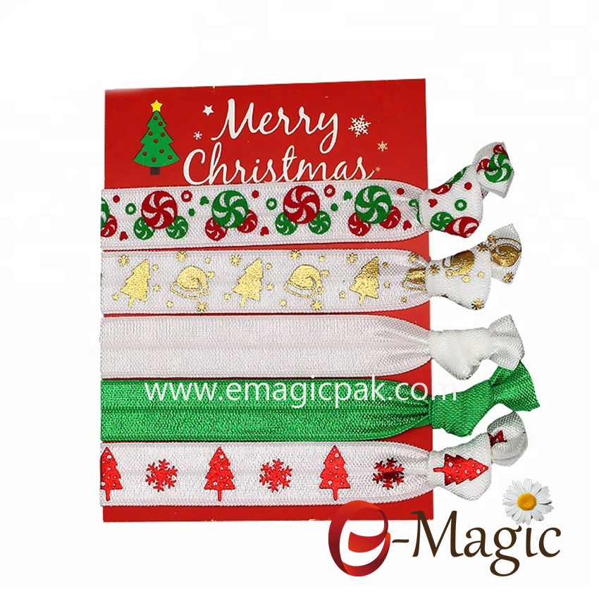 HBT-015 Good Quality Christmas Elastic Hair Band 