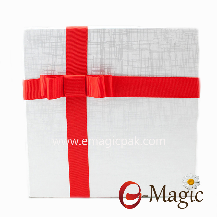 PB-060 Top quality the ribbon gift pack bows with custom band
