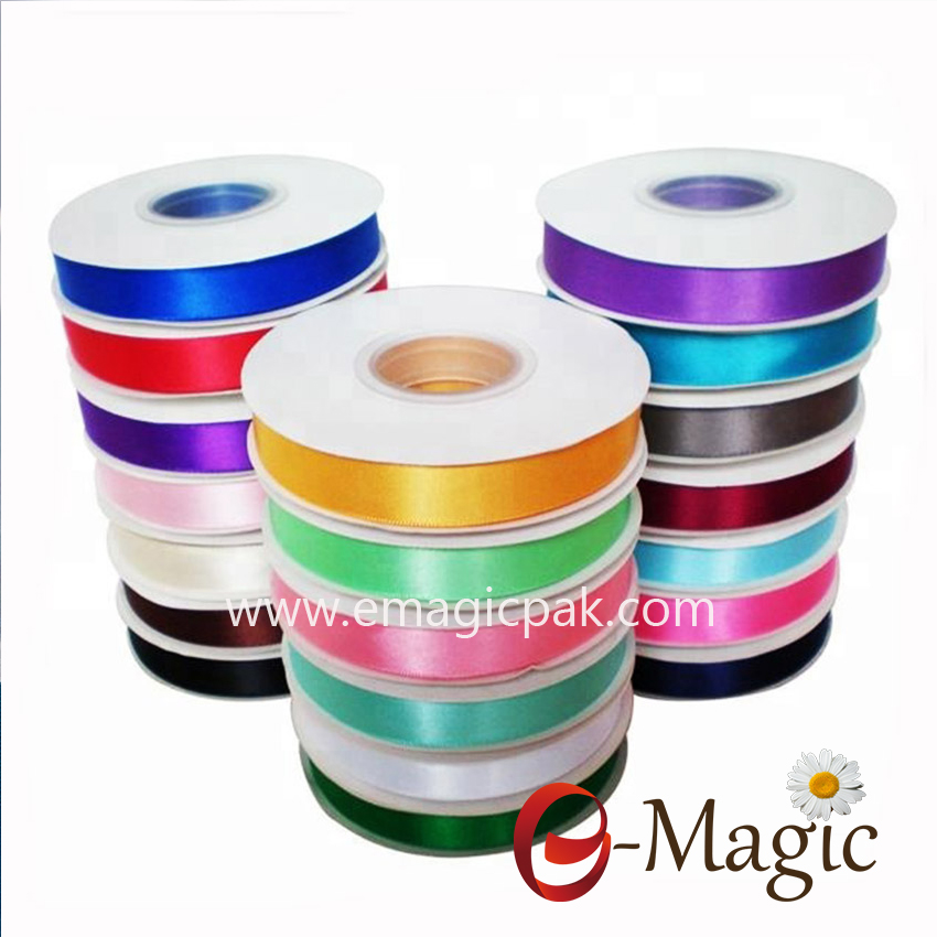 SR2-016 Factory direct wholesale double face satin ribbon roll