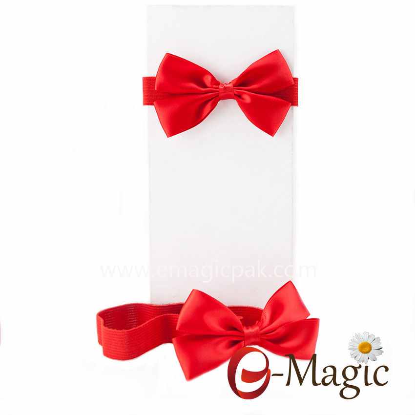 PB-065  Wholesale Cheap Gift Packaging Pre-Tied Ribbon Bows  