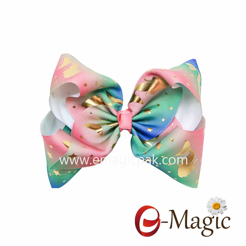 HB-029 Large Hair Bows With Clips For Children