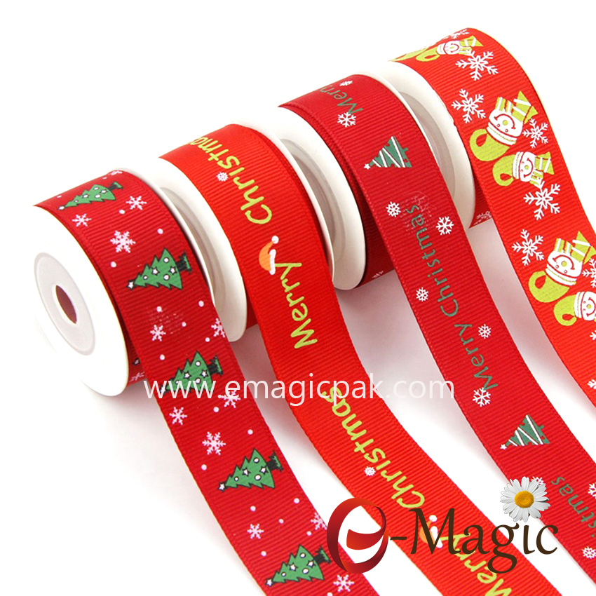 Christmas-017 Gift-Box-With-Ribbons-With-Logo-Custom