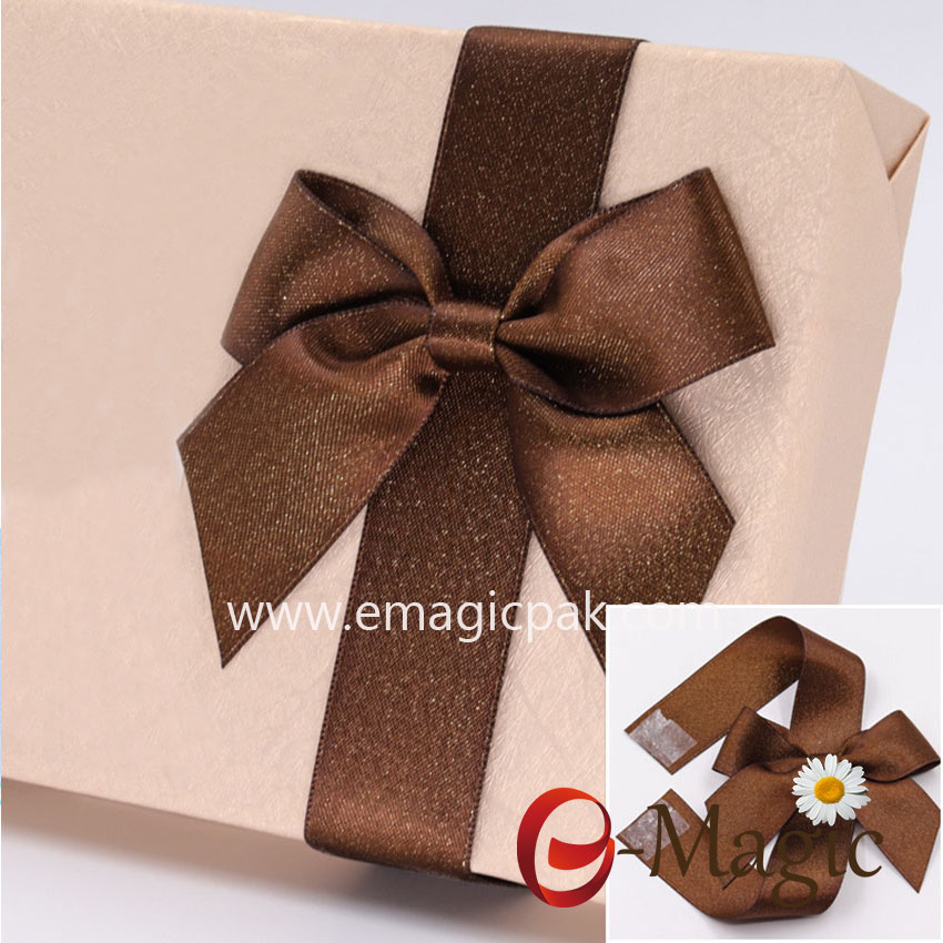 Packing design-05  wholesale satin ribbon bow