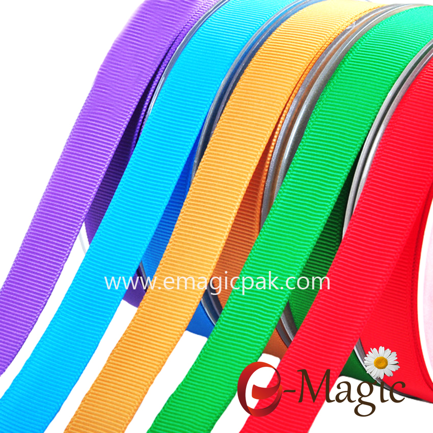 GR1-016 Wholesale Colorful grosgrain ribbon