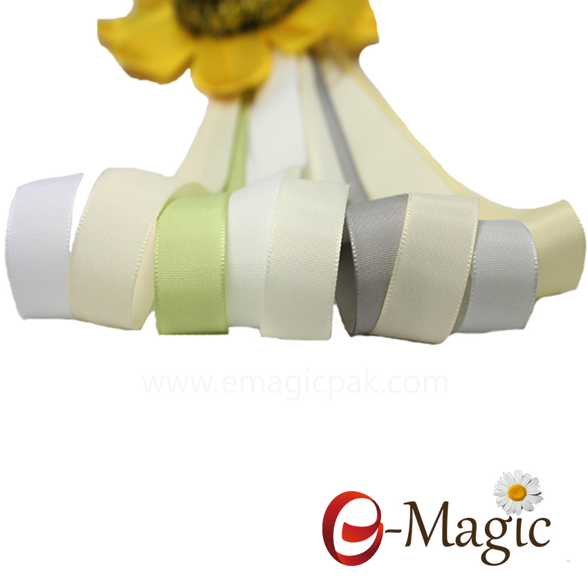 Wholesale good quality solid taffeta ribbon