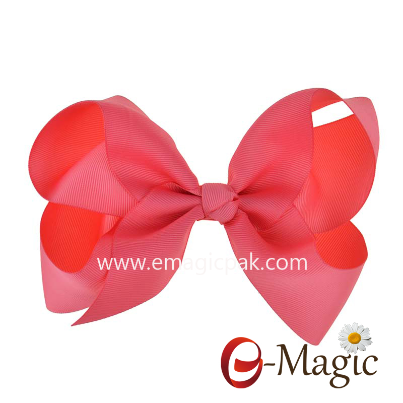 HB-037 Factory High Quality Beautiful Fashion Ribbon Bows for hair decoration