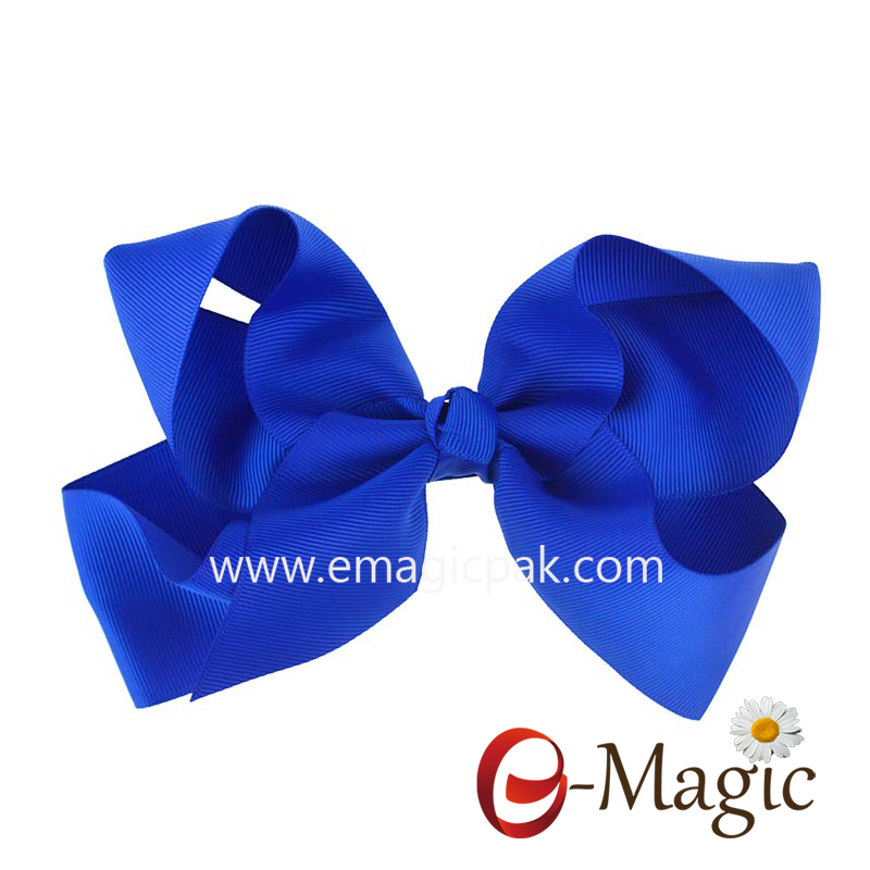 HB-036 handcraft grosgrain ribbon bow for children hair headwear flower