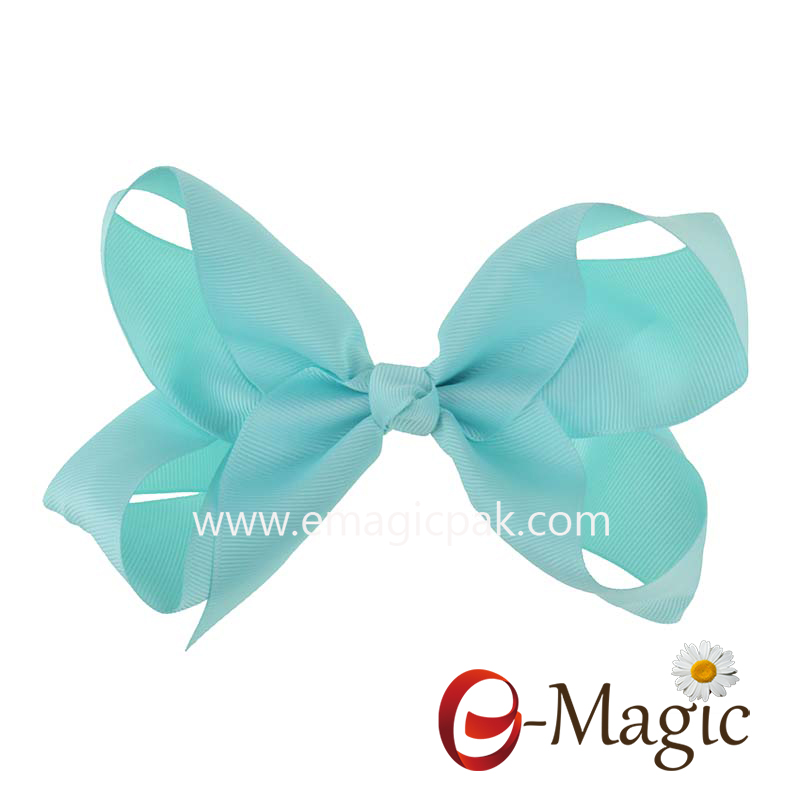 HB-031 Oversize Baby Girl Large Big jojo Hair Bows For Handmade 8 inch Hair Clip