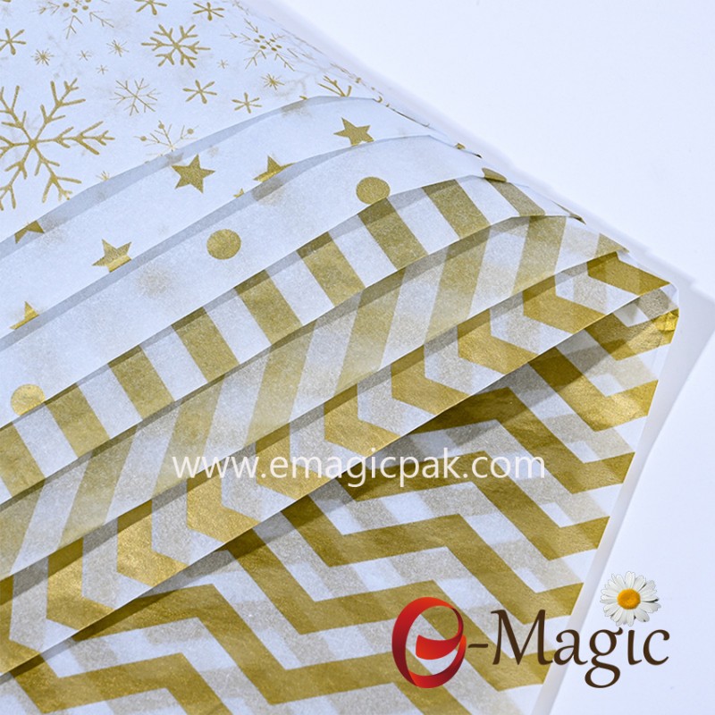 Gift Packing Wrapping Paper for Packaging Floral Custom Bouquet Wrapping Tissue Paper Flowers Wrapping Paper